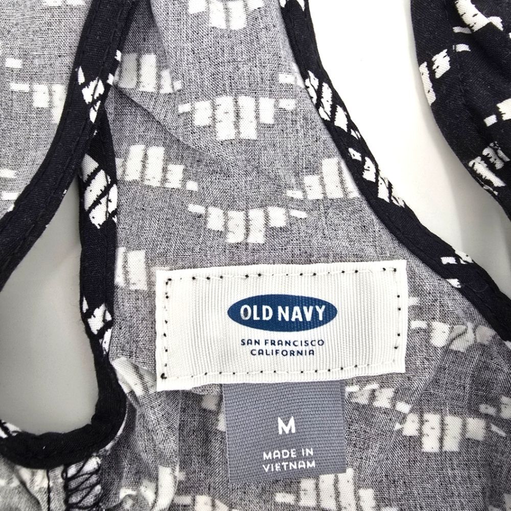 Old Navy Printed Twist-Back Shift Dress Size M - Picture 5 of 6